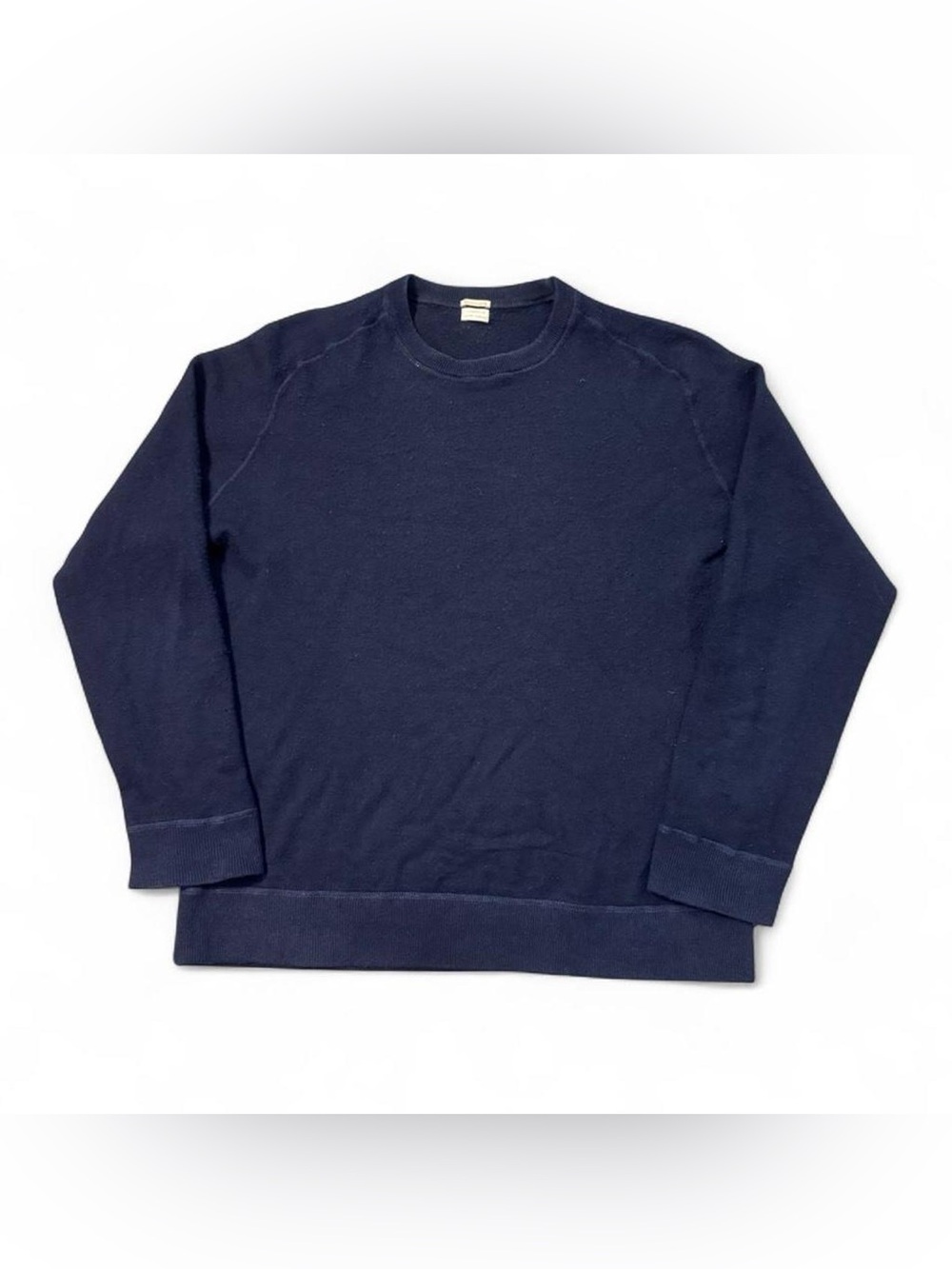 Massimo Alba cashmere knit sweater navy blue L mens made in Italy